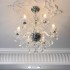 French style medieval high-end living room crystal chandelier, light luxury bedroom light, creamy style girl's room main light, dining room light