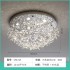 Premium living room crystal ceiling light, light luxury hall main light, designer dining pendant light, duplex villa staircase lighting