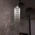 French style light luxury master bedroom bedside pendant light, high-end crystal pendant light, simple modern hanging line light, entrance foyer light