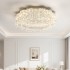 French luxury crystal ceiling light, living room main light, simple, modern, high-end, atmospheric home dining room light, bedroom lighting fixtures