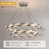 Crystal pendant light 2025 new restaurant lighting minimalist bedroom light modern living room intelligent control modern minimalist