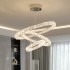 Living room pendant light 2025 new crystal simple modern bedroom light dining room Zhongshan lighting intelligent voice control