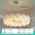 French style living room pendant light, modern, luxurious, high-end, elongated dining room lighting fixture, 2025 new cream style master bedroom light