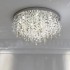 Light French high-end feeling master bedroom ceiling light cream style room eye protection lamp modern light luxury living room crystal light