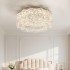 French luxury crystal ceiling light, living room main light, simple, modern, high-end, atmospheric home dining room light, bedroom lighting fixtures