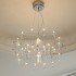 Modern minimalist dressing room crystal chandelier firefly restaurant light new master bedroom chandelier light luxury living room lighting fixture
