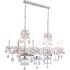 French romantic restaurant crystal chandelier modern simple and atmospheric bar counter long chandelier high-end table lamp dining table