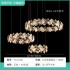 Italian style light luxury living room pendant light 2025 new crystal light dining room light hall main light high-end LED bedroom light