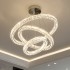 Living room pendant light 2025 new crystal simple modern bedroom light dining room Zhongshan lighting intelligent voice control