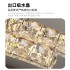 Italian style light luxury living room pendant light, dining room master light, bedroom light, whole house combination, crystal lighting, intelligent eye protection home furnishings