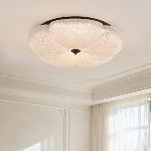 Modern minimalist bedroom ceiling light French cream style master bedroom room light full spectrum eye protection children's room lighting fixture