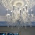 French style luxury crystal chandelier, European style living room chandelier, high-end feel, new restaurant light, retro romantic master bedroom light
