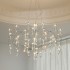 Modern minimalist dressing room crystal chandelier firefly restaurant light new master bedroom chandelier light luxury living room lighting fixture