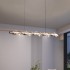Crystal pendant light 2025 new restaurant lighting minimalist bedroom light modern living room intelligent control modern minimalist