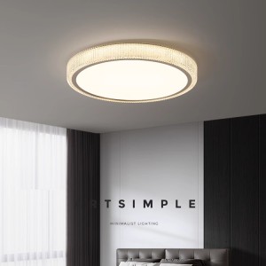 2025 New Master Bedroom LED Ceiling Light Simple Modern Study Circular Balcony Living Room Lighting Fixtures