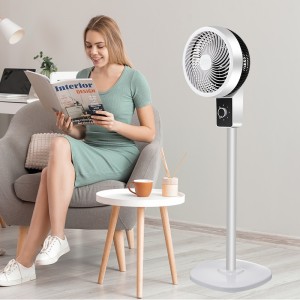 Air Fan Shaking Head Household Floor Fan Stand up Dormitory Fan Convection Fan 1-meter-high Air Recirculation Fan