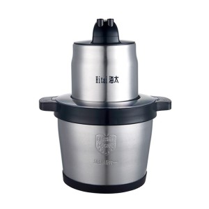 Haitai Commercial High Power 6-liter Electric Meat Grinder Large Capacity Household Meat Crusher Garlic Salad Meat Grinder