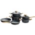 Maifanshi frying pan, marble non stick pan, frying pan, milk pot, soup pot, household cookware set, induction cooker, universal pot