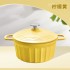 Household double ear pot, enamel pot, non stick pot, stew pot, internet famous large capacity soup pot, high appearance stew pot, spot wholesale