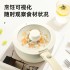 Detachable ceramic non stick pot with high aesthetic value, rice stone pot set, electromagnetic stove, gas stove, universal flat bottomed frying pan