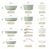 Lanya Cross border Removable Kitchenware Universal Frying 5-piece Set Frying Pot Mc Rice Stone Non stick Set Cooking Pot