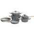 Maifanshi frying pan, marble non stick pan, frying pan, milk pot, soup pot, household cookware set, induction cooker, universal pot
