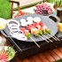 Outdoor barbecue pan, grill pan, barbecue pan, card stove, grill pan, home teppanyaki, induction cooker, camping steak Outdoor barbecue pan, grill pan, barbecue pan, card stove, grill pan, home teppanyaki, induction cooker, camping steak