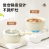 Detachable ceramic non stick pot with high aesthetic value, rice stone pot set, electromagnetic stove, gas stove, universal flat bottomed frying pan